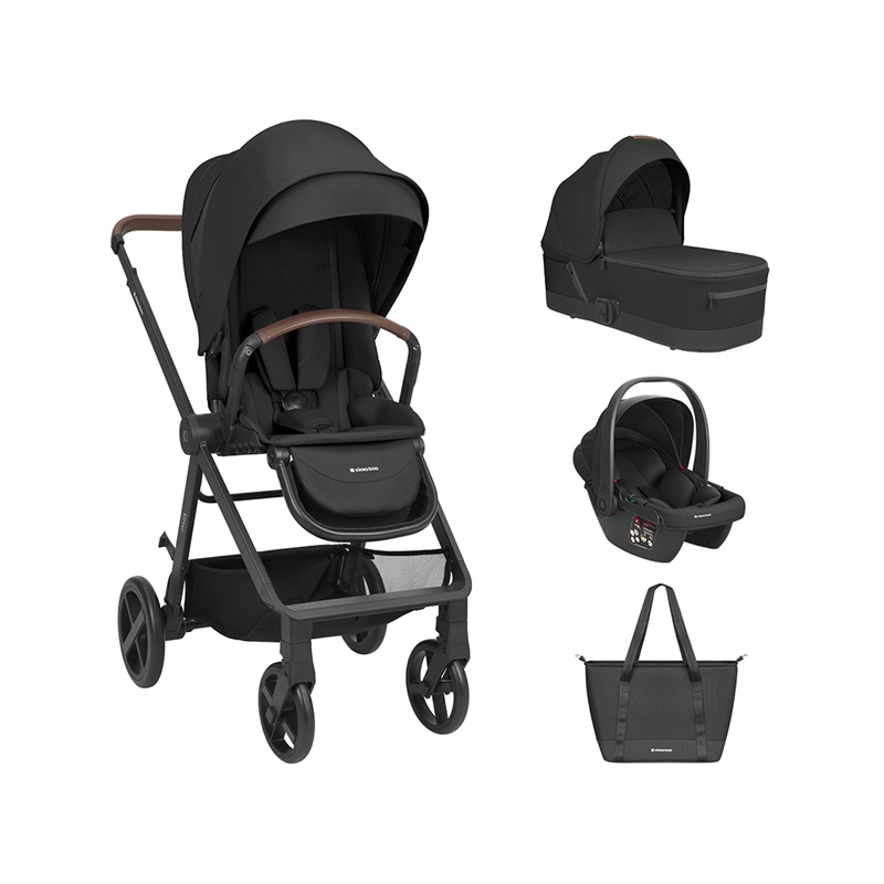 Kikka Boo Mia kolica 3u1 Black - Meda Shop