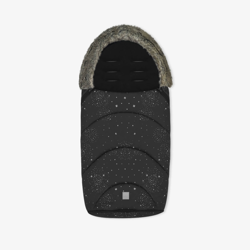 Kikka Boo Trendy footmuf zimska navlaka za kolica Galaxy Black - Meda Shop
