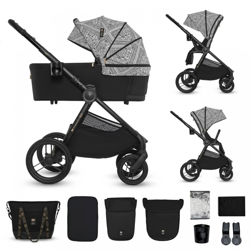 Kinderkraft Nea 2 kolica 2u1 Lunar Black Bizuu - Meda Shop