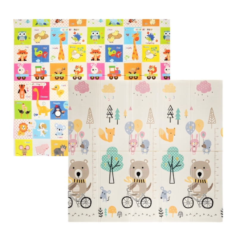 NouNou sklopiva podloga za igru od pene 180x200cm Learn&Play - Meda Shop