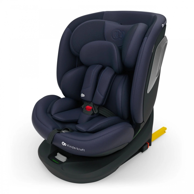 Kinderkraft i-Grow 2 Plus isofix i-Size auto sedište 40-150cm Navy - Meda Shop