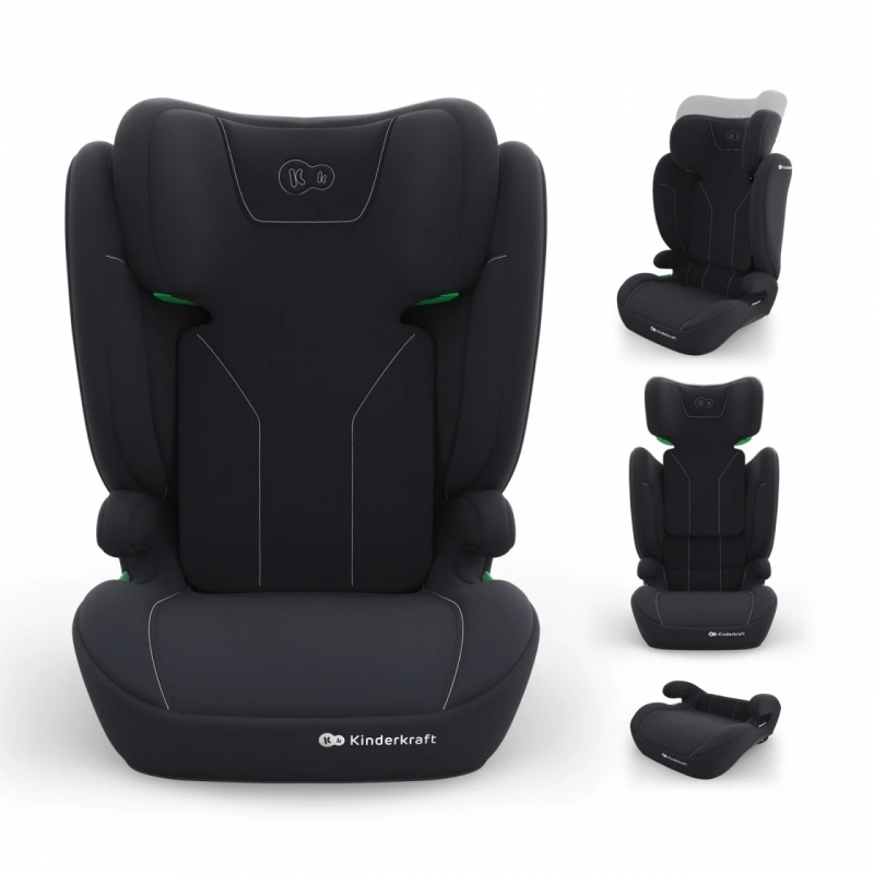 Kinderkraft i-Spark 2 Plus i-Size auto sedište Black - Meda Shop