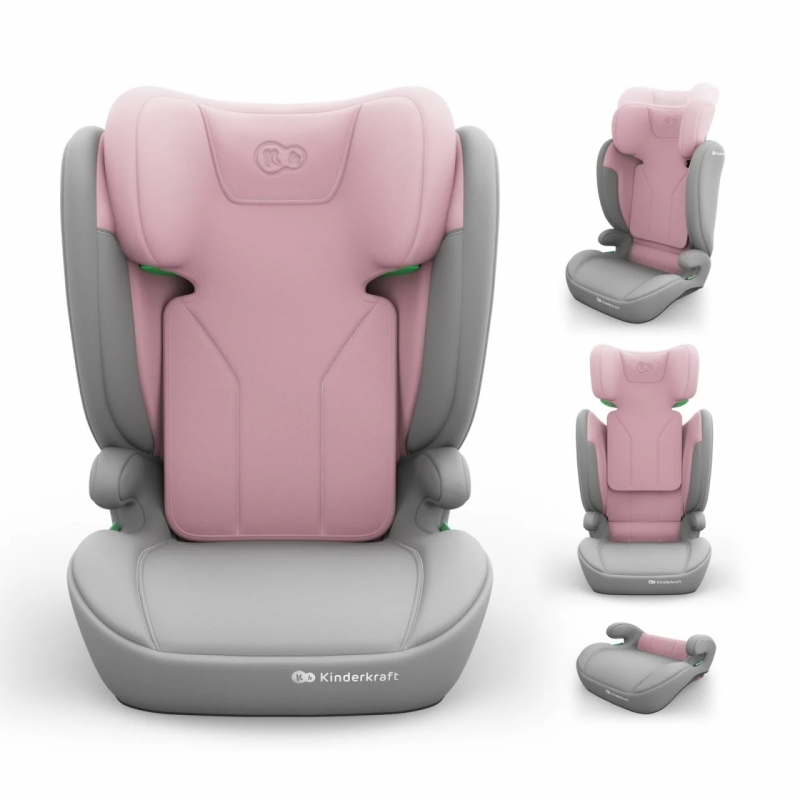 Kinderkraft i-Spark 2 Plus i-Size auto sedište Pink - Meda Shop