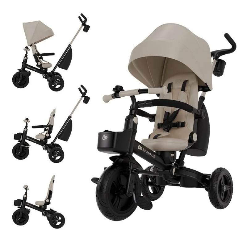 Kinderkraft Aveo 2 Plus tricikl Beige - Meda Shop
