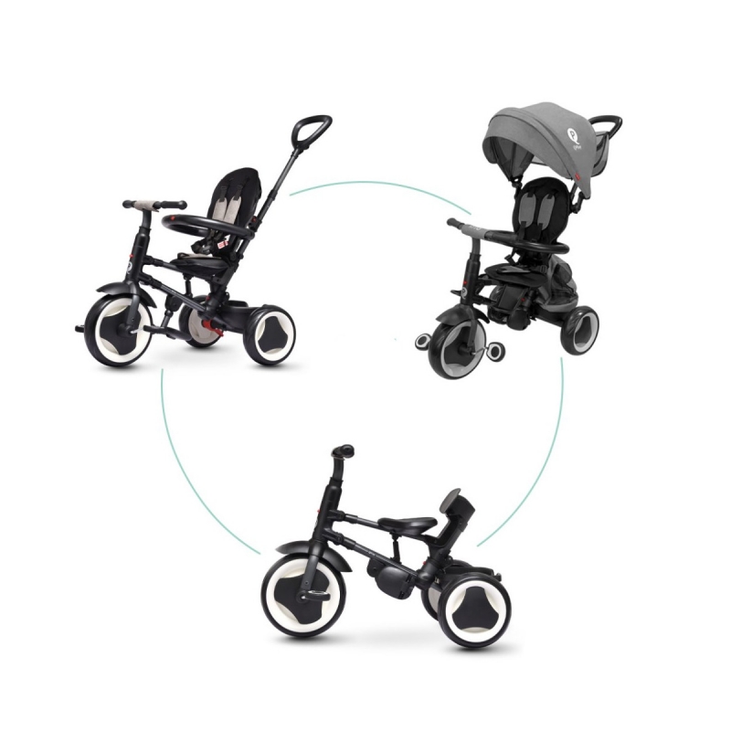 Qplay Rito Plus tricikl Grey
