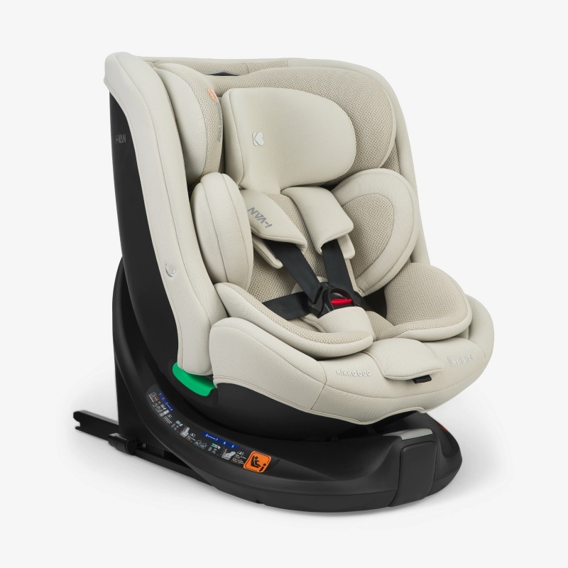 Kikka Boo i-Van Isofix i-Size auto sedište 40-150cm Light Beige - Meda Shop