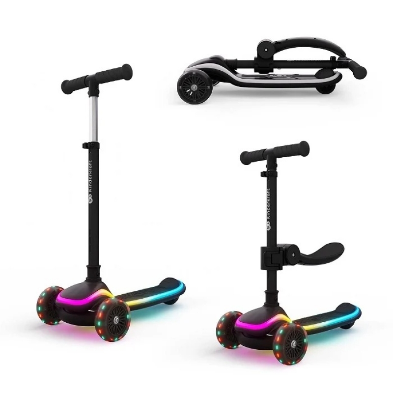 Kinderkraft Raket Up trotinet Black - Meda Shop