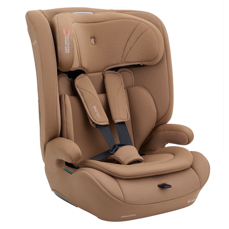 Kikka Boo i-Flow i-Size auto sedište 76-150cm Mocha - Meda Shop