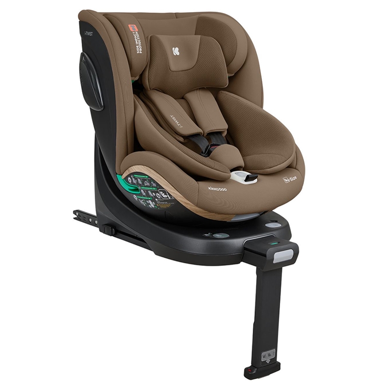 Kikka Boo i-Twist Premium Isofix i-Size auto sedište 40-150cm Coffe 2026 - Meda Shop