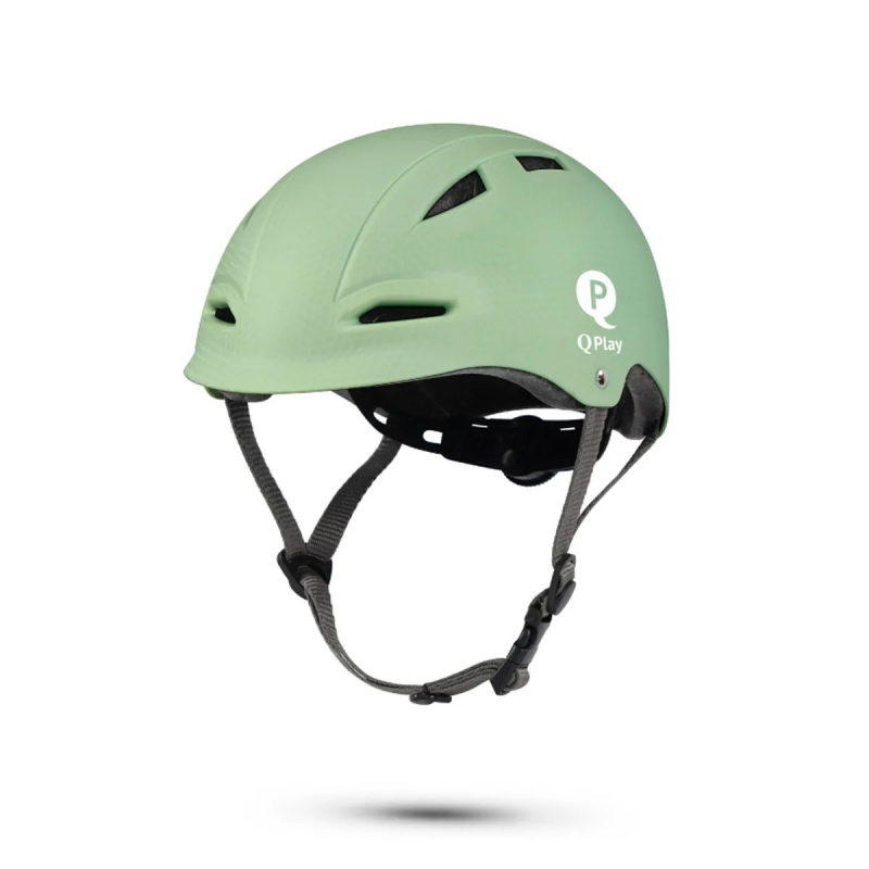 QPlay zaštitna kaciga (M) 53-58cm Green - Meda Shop