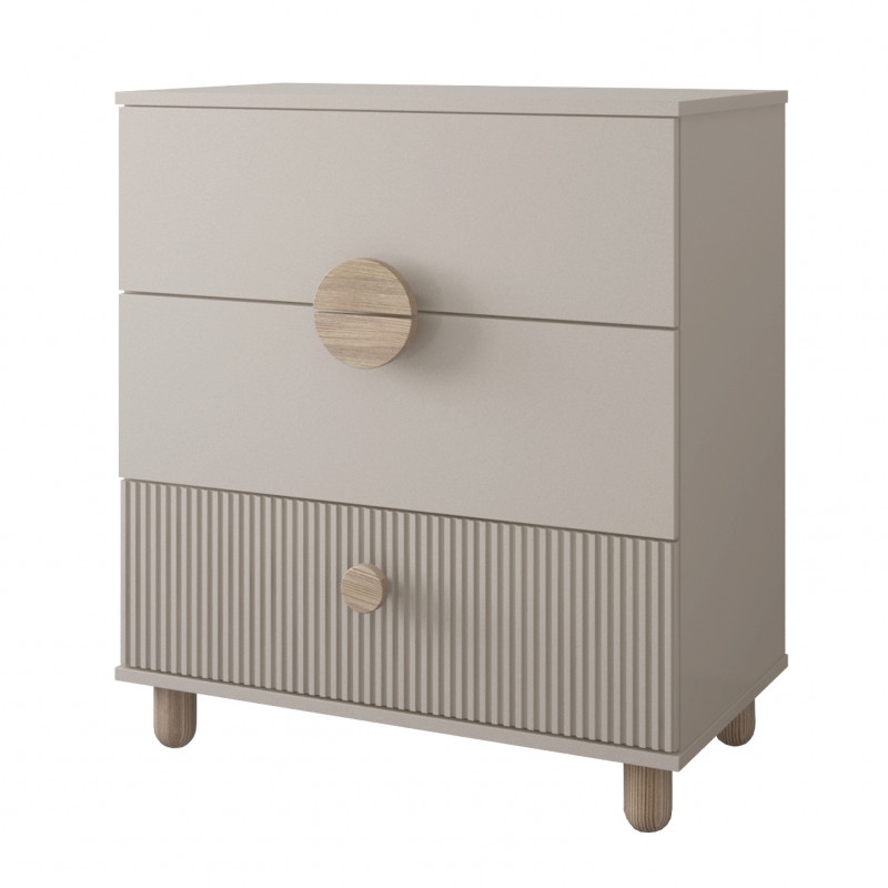 Pinewood Loft komoda za bebe Cashmere - Meda Shop